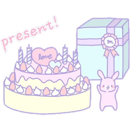cakes, день рождения, happy birthday, happy birthday postcard, именинный торт buon compleanno