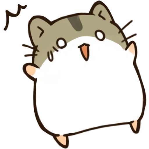 hamsters are cute, sketch hamster, sketch hamster, cute hamster pattern, hamster sketch lamp is cute
