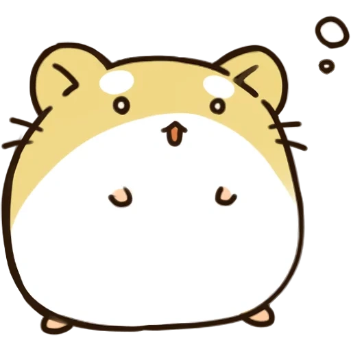 sketch hamster, sketch hamster, cute hamster pattern, shallow sprouting hamster, hamster stripes are round and lovely