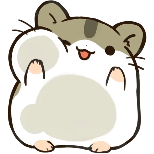 hamsters are cute, hamsters are cute, sketch hamster, cute hamster pattern, sketch of cute hamster