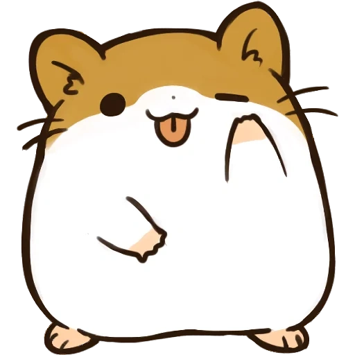 sketch hamster, sketch hamster, cute hamster pattern, sketch of cute hamster, hamster sketch lamp is cute