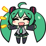 Hatsune Miku and the Piapro Family :: @line_stickers