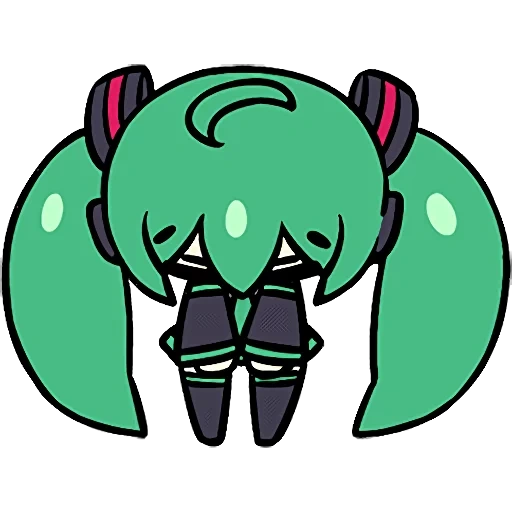 chibi miku, hatsumi mihisa, sanku chuyin chibi, hatsune miku chibi, chibi lauch hatsune miku