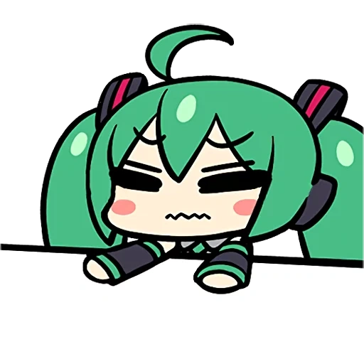 miku, chibi, chibi miku, miku hatsune, chibi hatsun miku