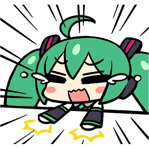 miku, chibi miku, miku hatsune, vocaloïdes chibi, chibi hatsun miku