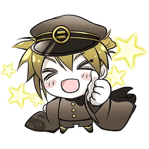 la parete rossa, anime, hatsuyin miyuki, len kagamine, anime svizzero chibi