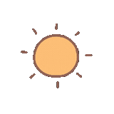 ikon panas, ikon matahari, ikon matahari, lencana matahari, piktogram matahari redup