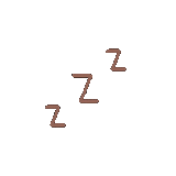 zzz, cuerpo, sueño zzz, insignia de sueño, icono zzzz