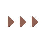 arrow, rewinding icon, the arrow is vector, triangular earrings, earrings triangles