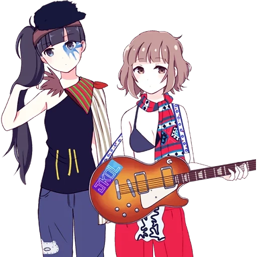 imagen, guitarra de anime