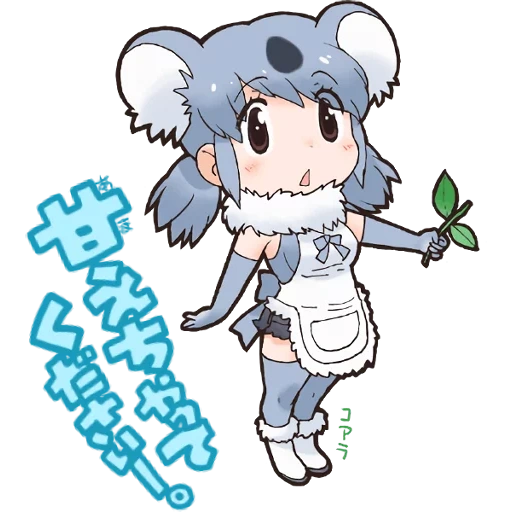 chibi, kemono friends, imagem animal anime, design de personagem de animação
