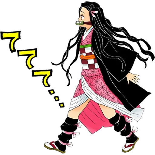 somieris kamado, nazuko kamado, dessin de nazuko, personnages d'anime, figures d'anime de la lame disséquant les démons non zuco