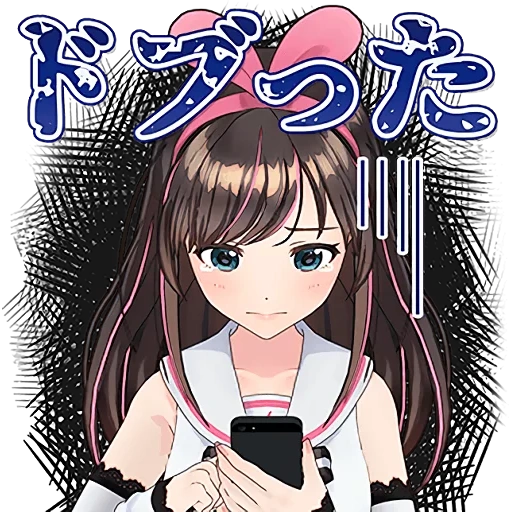 kizuna, kizuna ai, kizuna mmd, anime girl, cartoon character