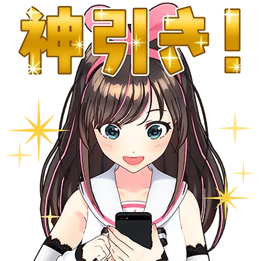 kizuna, кизуна, кизуна аи, kizuna ai, девушки аниме