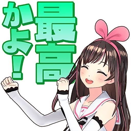 kizuna, kizuna ai, kizunaai, kizuna ai, anime girl