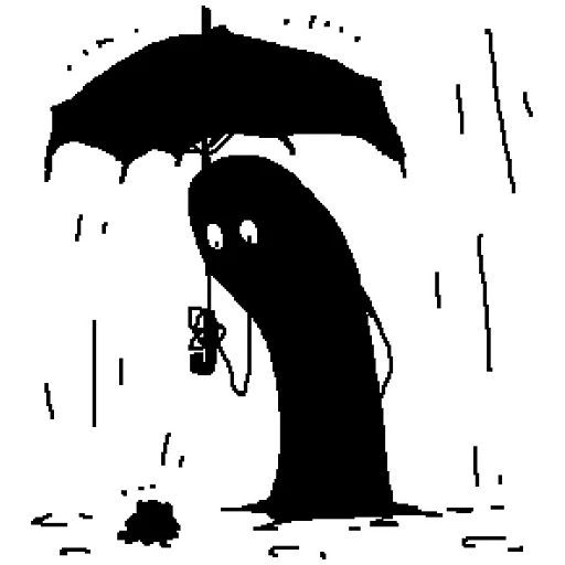 дерево под дождем, под зонтом, под дождем, парень под дождем, черный чел