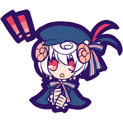 red cliff, animation, lovely cartoon, cartoon character, padoru va-11 hall-a