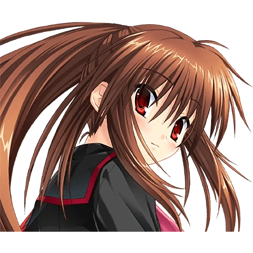 little busters, рин нацумэ, стикеры, аниме персонажи, аниме