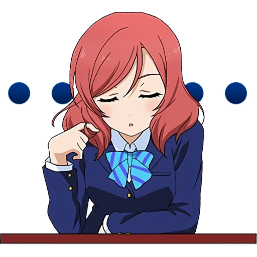 maki nishikino, аниме, маки чан, аниме персонажи, love live school idol