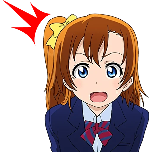 косака хонока, love live school idol project, хонока, живая любовь, honoka