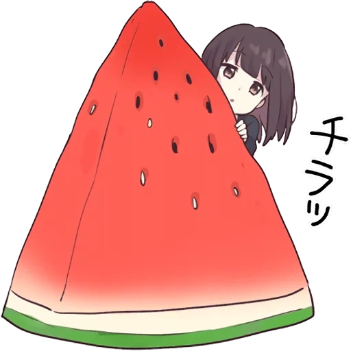 watermelon, watermelon template, pieces of watermelon, figure of watermelon, arbuzik drawing