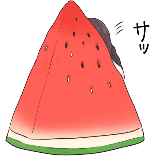 semangka, watermelon, sepotong semangka, pola semangka, pola semangka