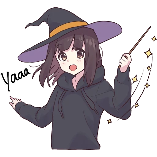 animation, figure, cartoon witch, park niko oneshot