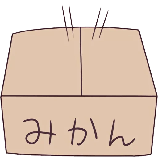 caixa, desenho da caixa, caixa com olhos, caixa de papelão, caixa de desenho animado