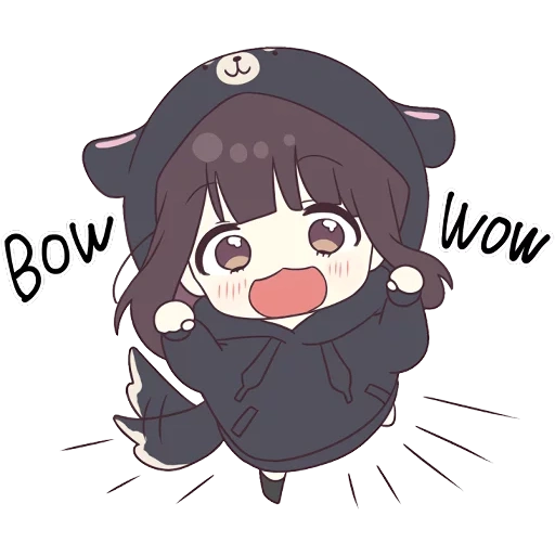 Telegram Sticker 😤 from «Menhera-chan» pack