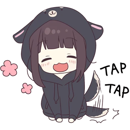 Telegram Sticker 😤 from «Menhera-chan» pack