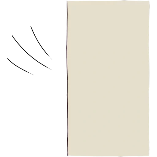 a piece of paper, color beige, beige leaves, cartoon sticker, blurred image