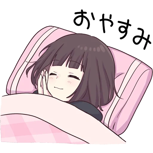 figure, menhera chan, cartoon cute, menhela chen is asleep, cartoon cute pattern