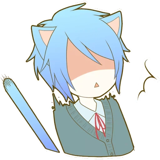 neko boy, idee per anime, anime di kawai, i personaggi degli anime, chibi heiko tetsuro