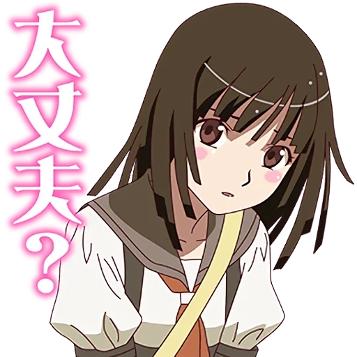 monogatari, sengoku nadeko, anime characters, anime bakemonogatari, bakemonogatari nadeko sangoku