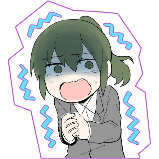 anime's characters, igarashi futab stickers, anime art, uwu anime, my sampai annoying senpai ga uzai kouhai no hanashi