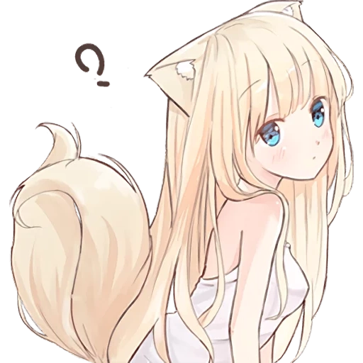 nekomimi, catca dise, ich bin nicht bei mia, nekomimi-mia, anime blonde