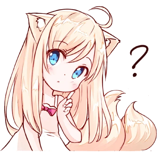 nekomimi, anime chan, in der nähe von mia, ich bin nicht bei mia