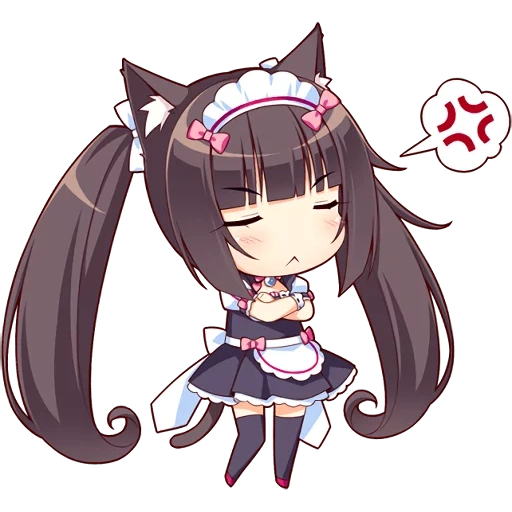 nekopara, chokola chibi, nekopara vol, nekopala chibi