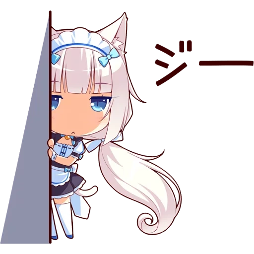 nekopara, vanilla cliff, vanilla, vanilla internal medicine pala chibi, chibi vanilla vanilla medicine pala