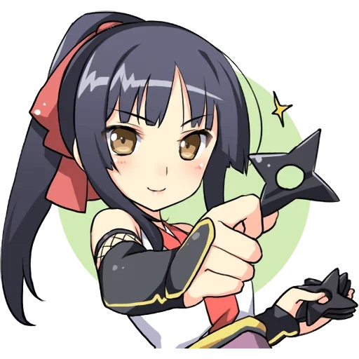 menina anime, personagens de anime, namorada ninja, minha namorada ninja