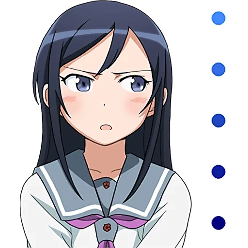 ayase, ayase aragaki, ayase aragaki, arte de animação fofa, animação ayase aragaki