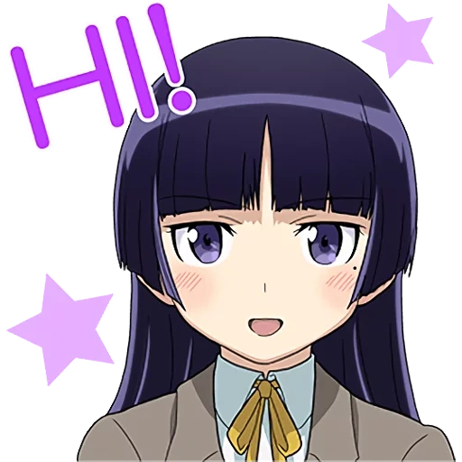 kuronezi, chen rurui, rurigo, animação de rui ruigozi, animação oreimo kuroneko ruri gokou