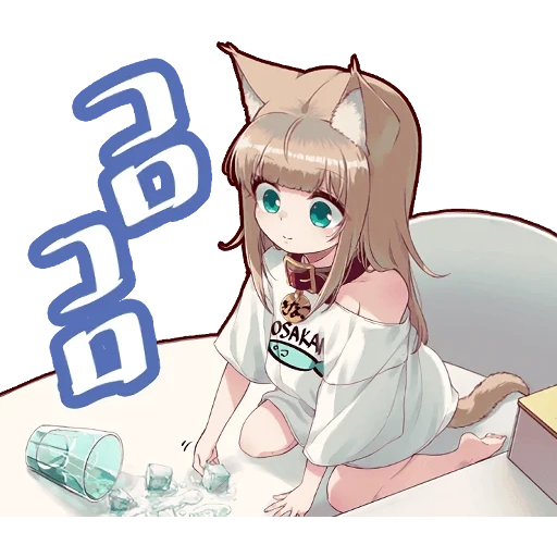 drinako drinako, anime neko, osakana neko, osaka yoko manga, 40hara anime kinako