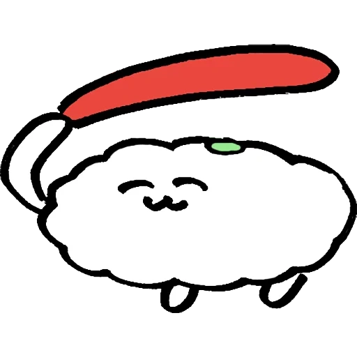 sushi, funny, sketch sushi, vector cloud, cloud cartoon