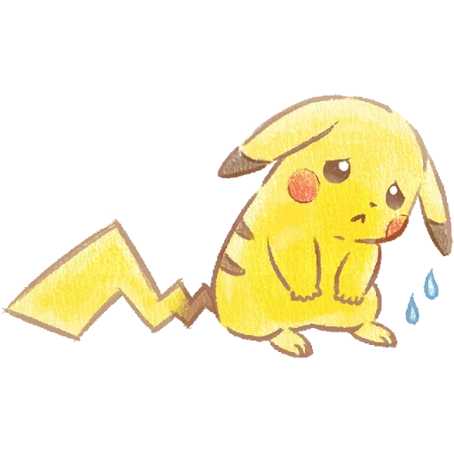 pikachu, pikachu sryzovka, bella anime pikachu, pikachu non comprensivo, disegni kawaii disegnare pikachu