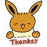 Pokémon: Eevee Stickers :: @line_stickers