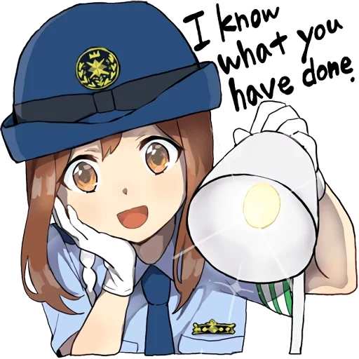 anime fbi, tian police, anime girl, anime police, anime mädchen polizist