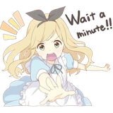 Pom's Alice Kansai dialect ENG :: @line_stickers