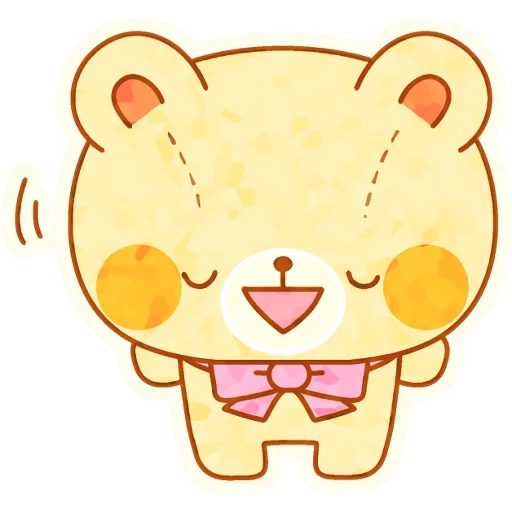 clipart, i disegni sono carini, mishka rilalakum, i disegni anime sono carini, orso giapponese rilalakum