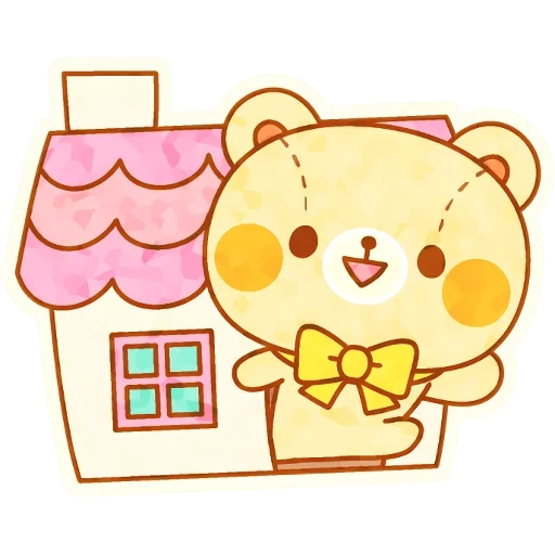 a toy, rilalakum, teddy to pop, mishka rilalakum, japanese bear rilalakum